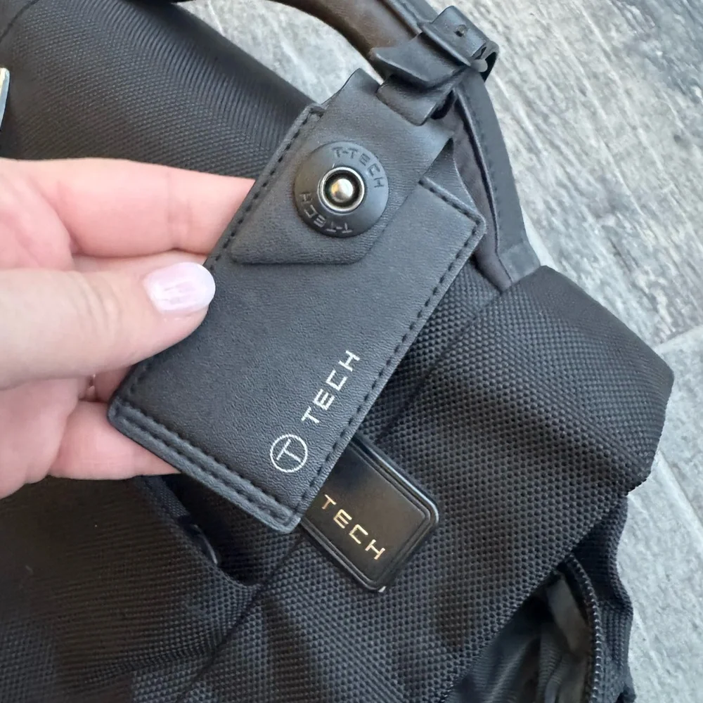 TUMI TECH BLACK COMPUTER TRAVEL BACKPACK